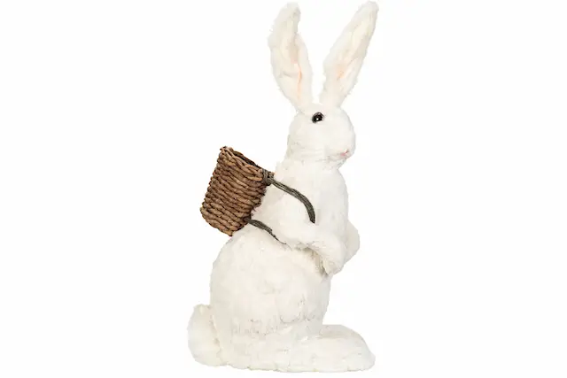 Hare Med Ryggsäck Vit Stor