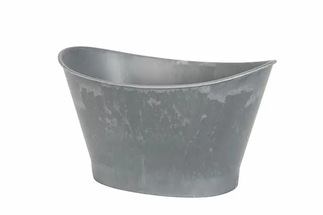 Kruka utomhus Balja Ljusgrå