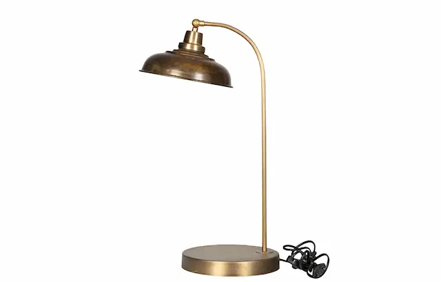 Bordslampa Noa Antik Brun