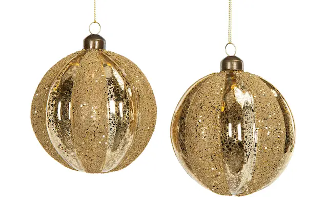 Glaskula Sparks Guld