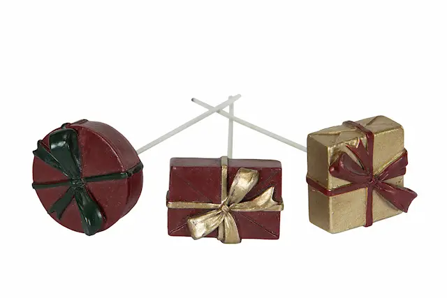 Stick Paket Röd/Guld Mix Poly