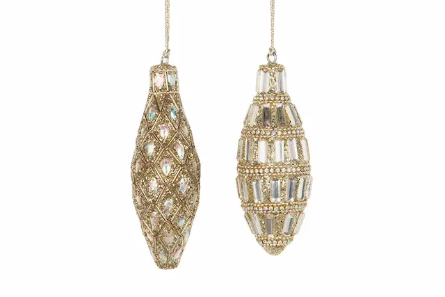 Julkula Shimmer Avlång Guld