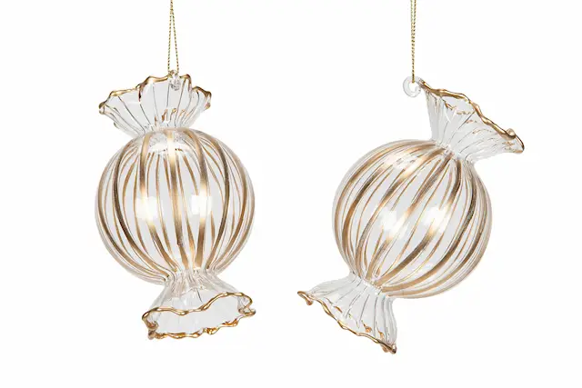 Karamell Guld Glas