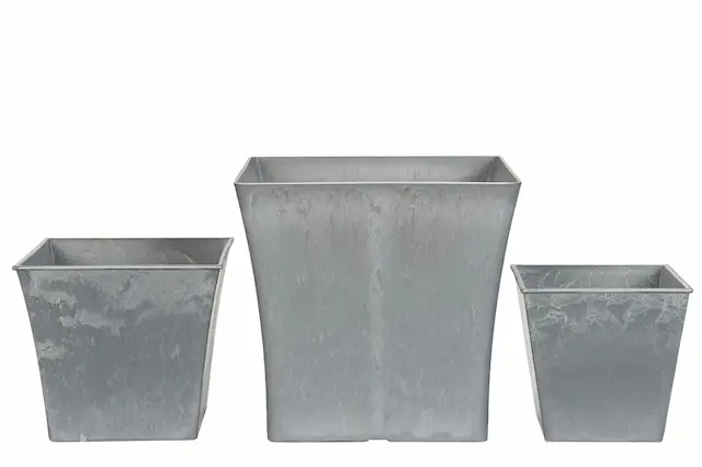 Kruka utomhus Vipp Ljusgrå