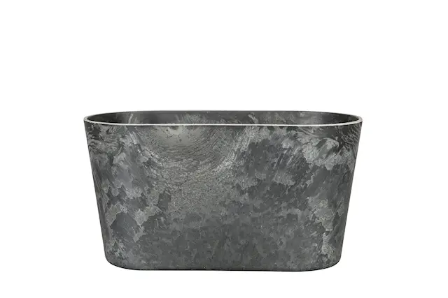 Kruka Ovali Grå