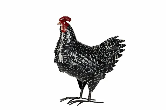 Höna Metall Pärla