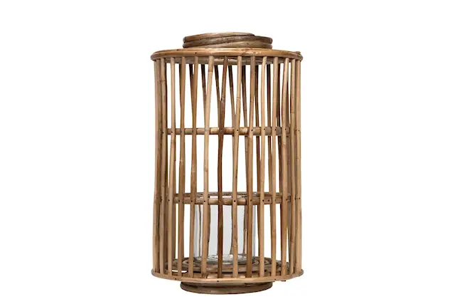 Lykta Glimma Bambu