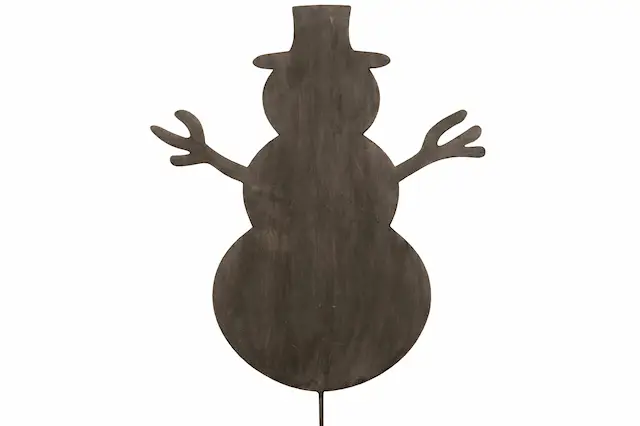 Stick Snögubbe Pinne Metall