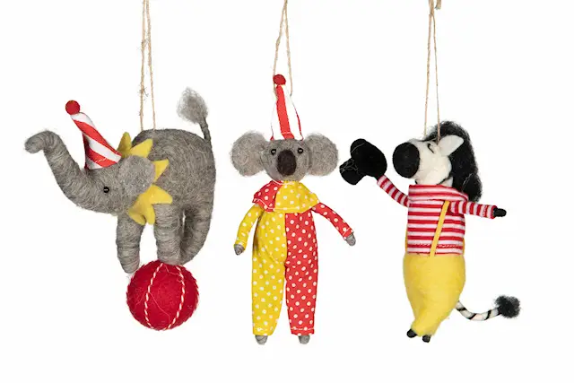 Ulldjur Cirkus Häng Mix