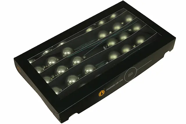 Glaskula Bas Granite Green/Snitt Mix