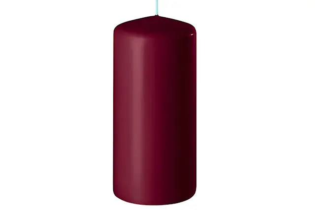 Blockljus Vinröd 15