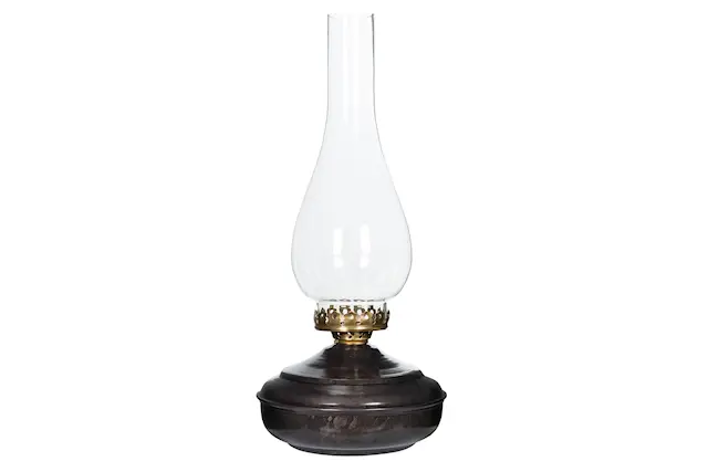 Lykta För Värmeljus Curling Grey Onyx