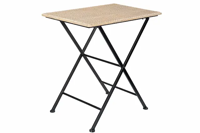 Bord utomhus Kvadrat Hopfällbart Bambu