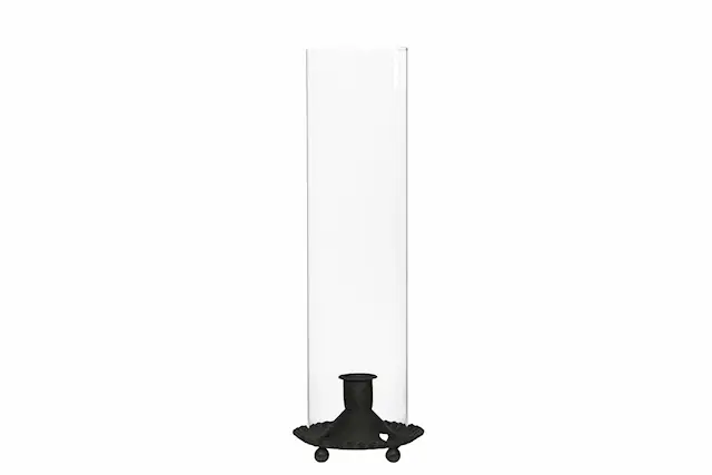 Ljuslykta Cylinder Svart