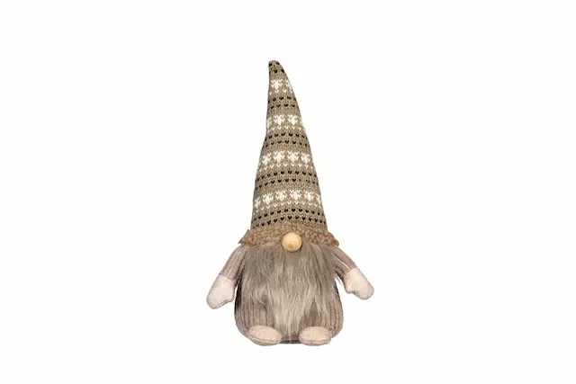 Tomte Natur Sittande