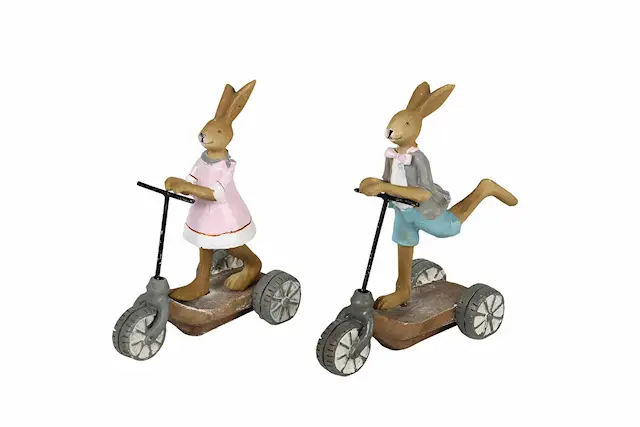 Rabbits Scooter Mix Poly