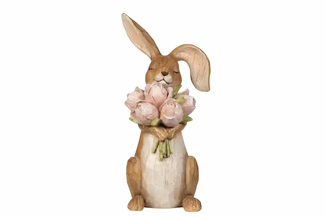 Hare Milly Blommor Poly