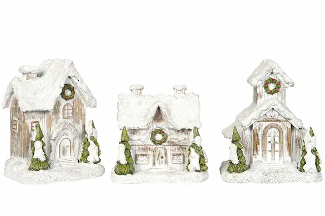 Hus Snöstad Poly Mix
