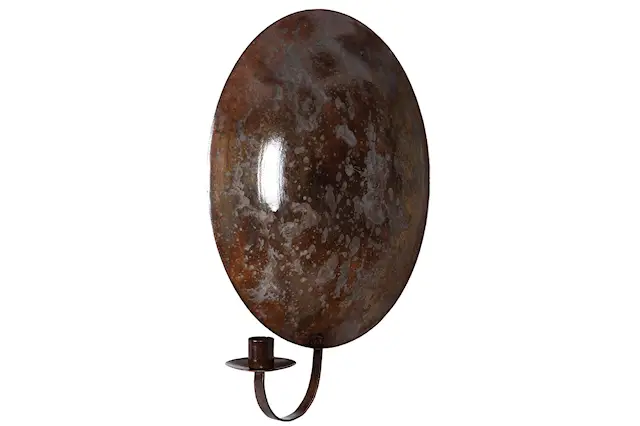 Ljuslampett Globe Brown Onyx