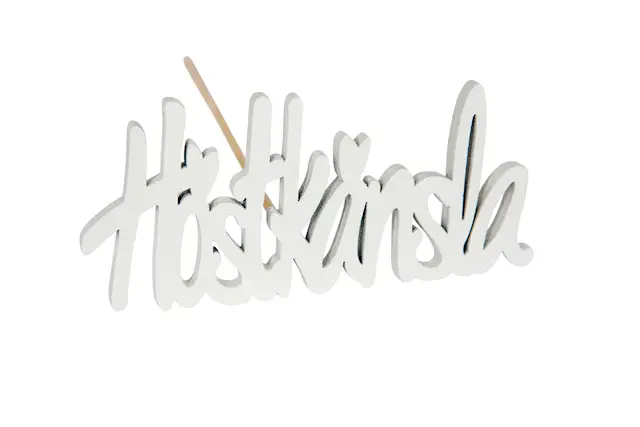 Stick Höstkänsla Vit