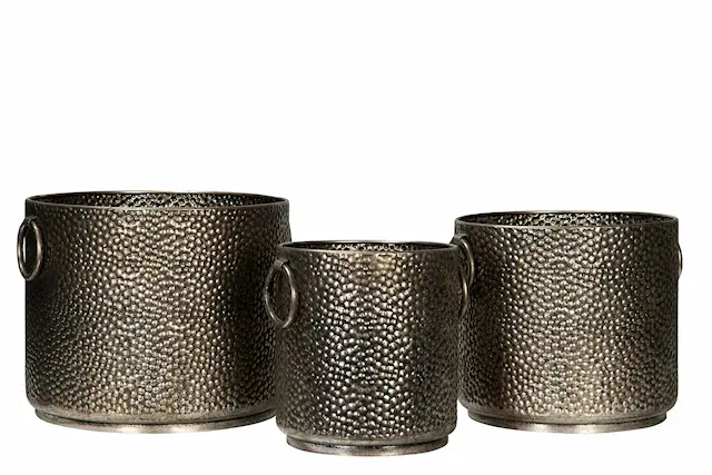 Kruka Hamrad Antik Silver