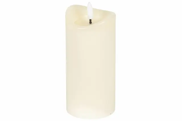 Batteriljus Blockljus LED Vit 2AAA