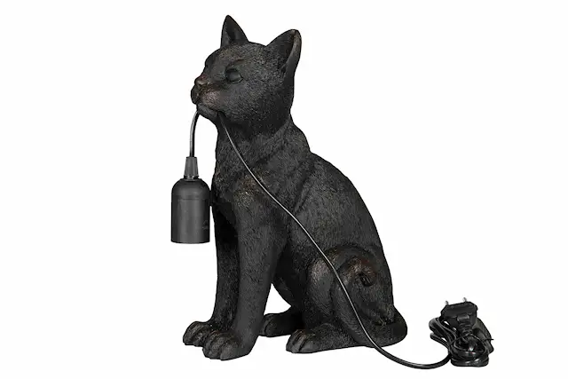 Bordslampa Katt Poly