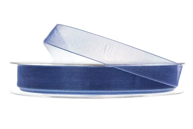 Dekorationsband Beauty Blå 15 mm