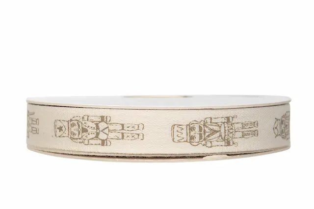Dekorationsband Nutcracker Beige 15 mm