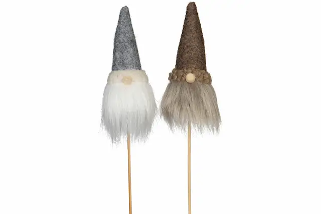 Stick Tomte Grå/Brun Mix