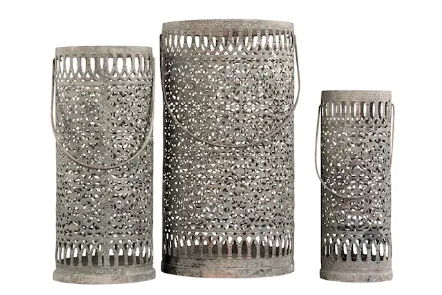 Lykta Cylinder Metall