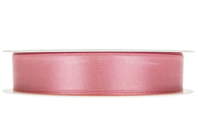Dekorationsband Dubbelsatin G.rosa 25 mm