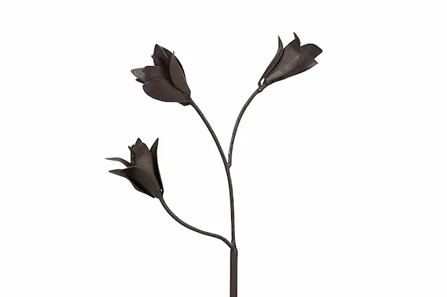 Stick Trädgård Blomster Metall