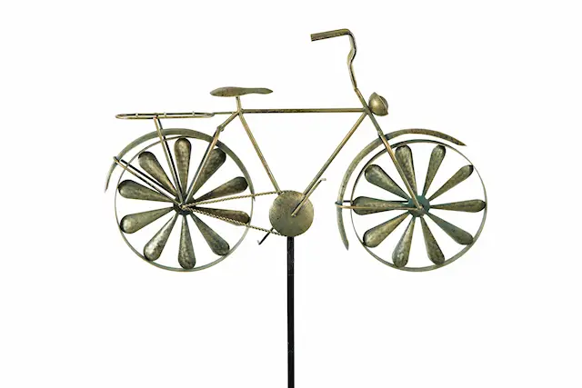 Trädgårdsdekoration stick Cykel Metall