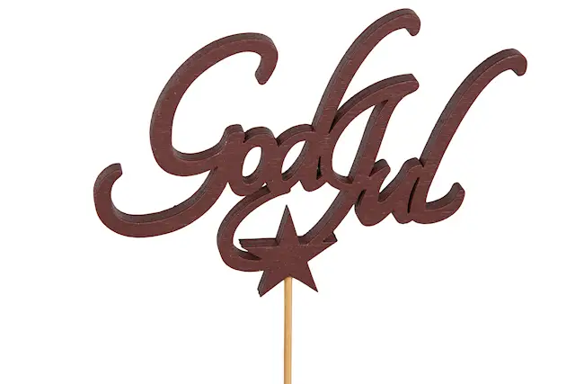 Stick God Jul Pinne Röd