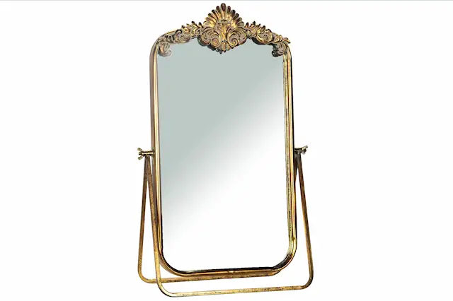 Pöytäpeilin Ornament, kulta
