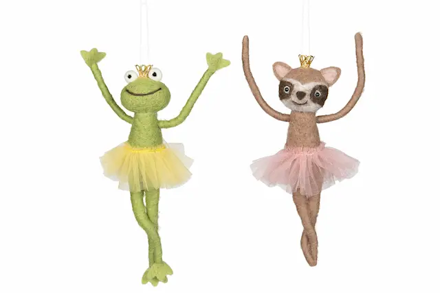 Ulldjur Ballerina Groda/Tvättbjörn Mix