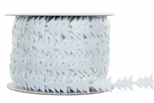 Dekorationsband Gran Vit 15 mm