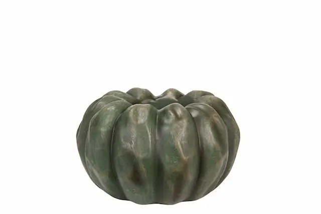 Ljuslykta Pumpa Grön Poly