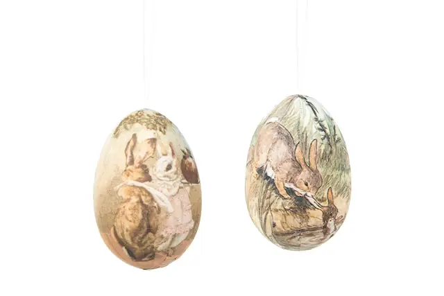 Ägg Häng Vintage Hare Mix