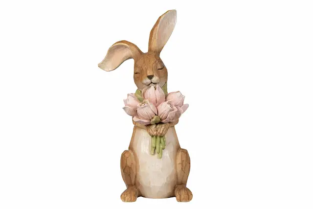 Hare Lilly Blommor Poly