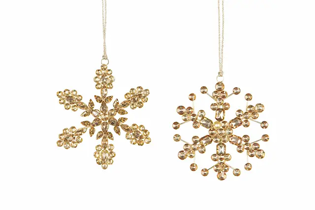 Snöflinga Fiora Guld Mix