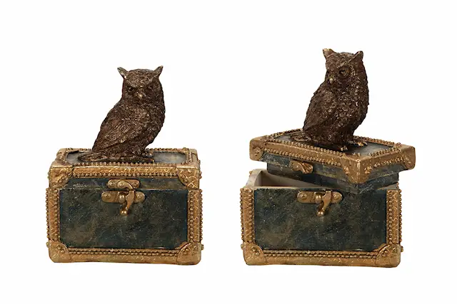 Skrin Med Uggla Poly