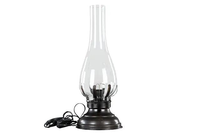 Bordslampa/Light El Antik Brun