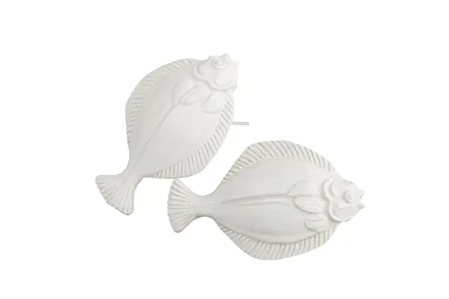 Stick Plattfisk Vit Poly