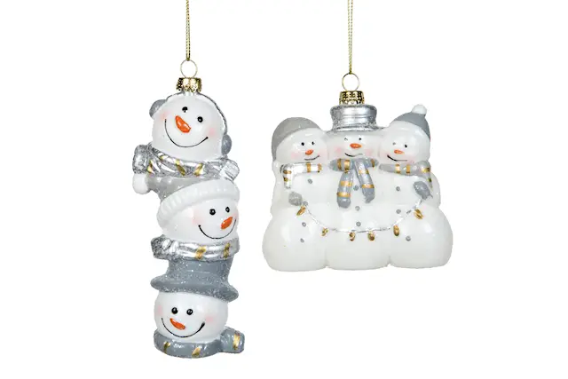 Snögubbar Häng Mix Silver