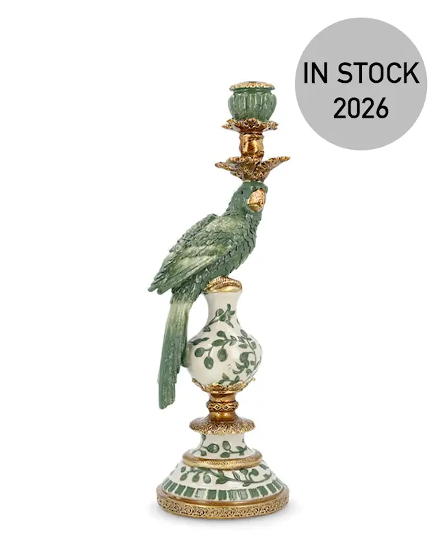 Ljusstake Undulat Grön