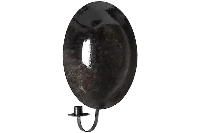 Ljuslampett Globe Grey Onyx