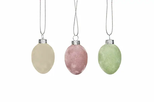 Ägg Glas Sammet Färg Mix