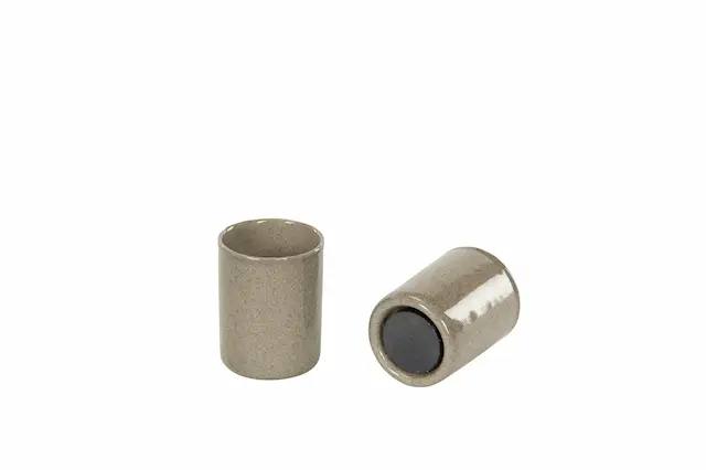 Kronljushållare Magnet Emalj Sand